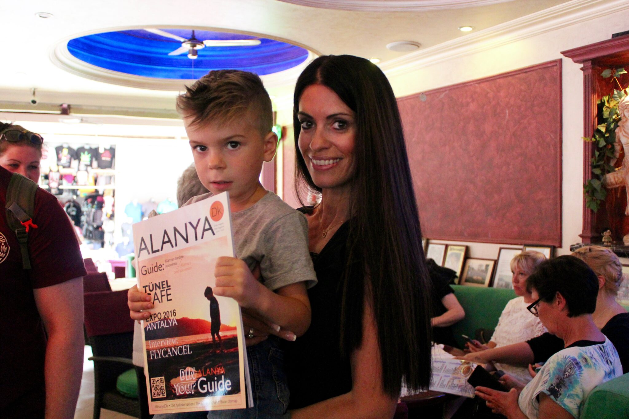 Alanya.dk receptionen: tak for en dejlig dag! tea tougaard