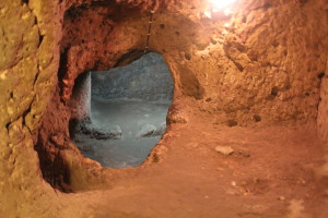 derinkuyu, kappadokien underjordisk by, underjordisk by i kappadokien, blog om tyrkiet