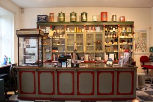 silkeborg museum, gammeldags købmandsbutik, hovedgården,