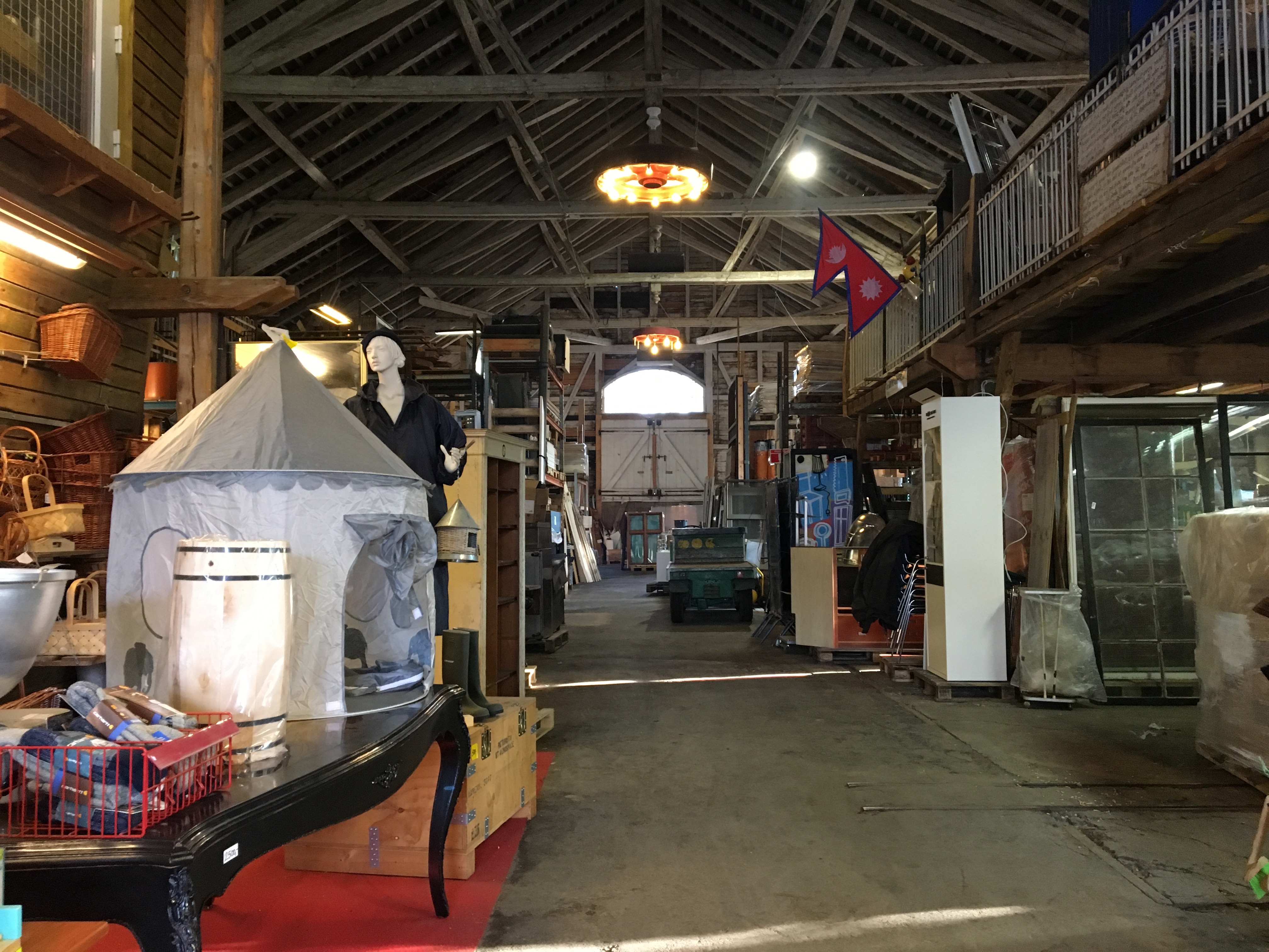 Den grønne genbrugshal, christiania genbrugshal, Den grønne genbrugshal christiania, seværdigheder på christiania