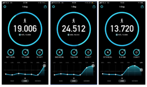 skridttæller app, app med skridttæller