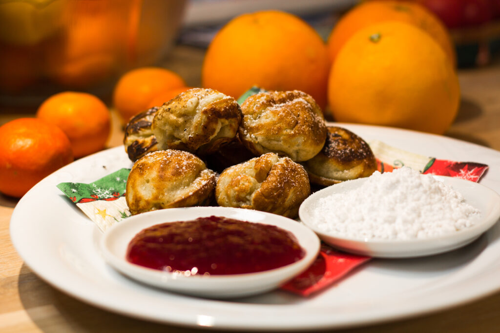 veganske æbleskiver, veganske opskrifter, veganske juleopskrifter, de bedste vegansk æbleskiver, nemme veganske æbleskiver,