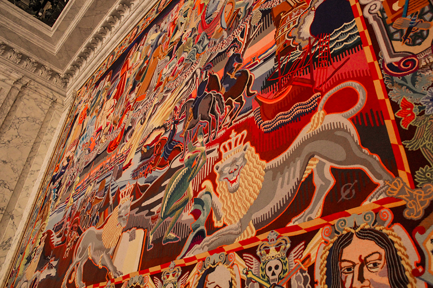 christiansborg slot, kongeslot christiansborg, seværdigheder i København, oplevelser i københavn, seværdigheder i Danmark, rejseblog, danish travelblogs, guide om københavn, københavn guide, gobeliner, de royale gobeliner