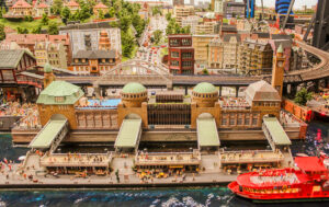 Landundsbrücken, Hamborg Landundsbrücken, Hamborg i miniature, miniature hamborg, seævrdigheder i Hamborg