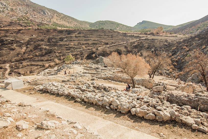 Mykene, græsk museum, græske historiske steder, Mykene museum, Mykene Akropolis,