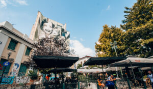 Psyri, street art i Athen, byer med street art, graffiti i Athen,Historiske steder i Athen, Athen historiske steder, seværdigheder i athen, hvad kan man lave i athen, rejseguide til Athen, oplevelser i Athen,