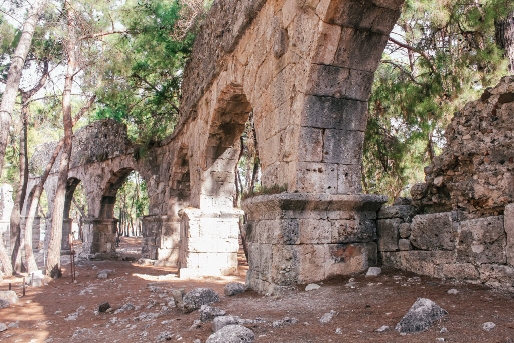 phaselis kemer, phaselis ruiner, ruiner phaselis kemer, antik kent phaselis kemer, museer i Kemer, Kemer museum, phaselis Tyrkiet,