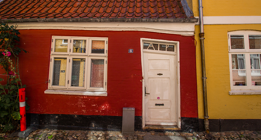 Ribe gader, fredet huse, fredet huse i Danmark, Danmarks ældste by, den ældste by i Danmark