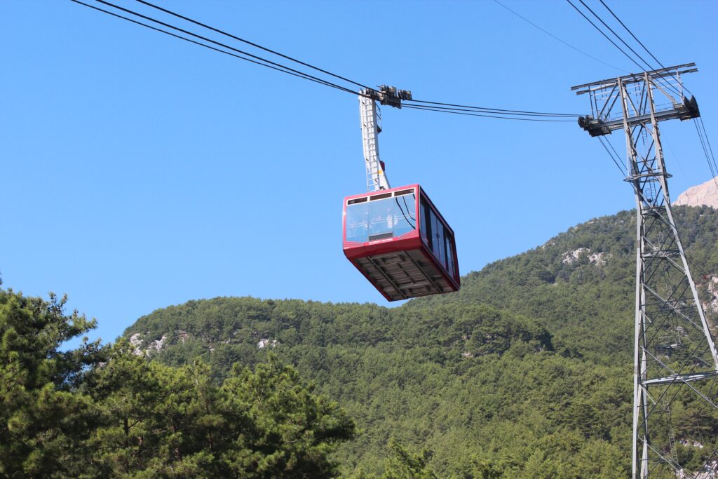 Europas største svævebane, Svævebane Tyrkiet, Tyrkiet Svævebane, Sea to sky svævebane,