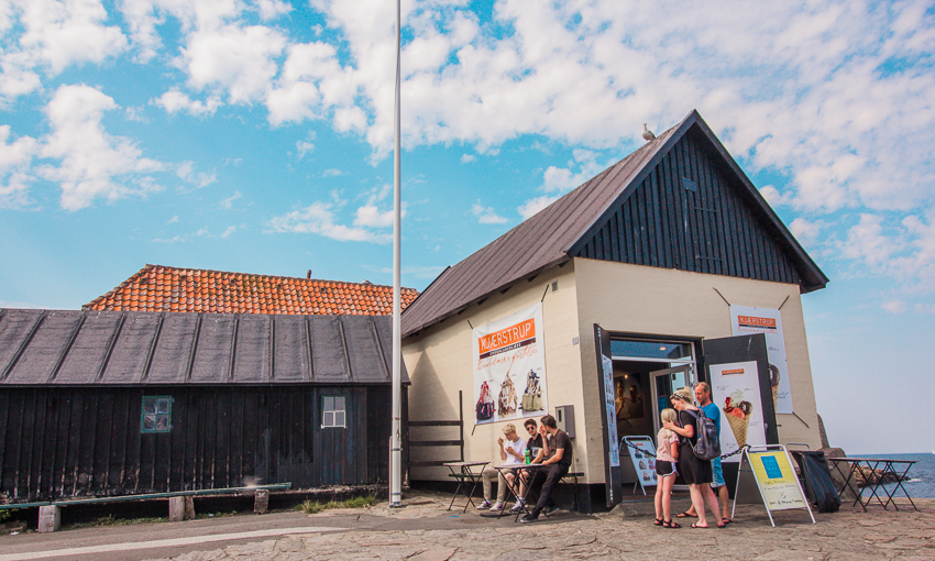 Gudhjem ismejeri, Slik fra Bornholm, Kjærstrup Ismejeri Bornholm, Kjærstrup ismejeri, is fra Bornholm, Gudhjem, Is fra Gudhjem, Gudhjem ismejeri