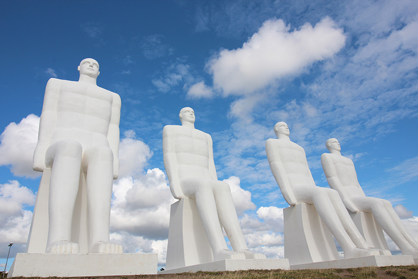 De hvide mænd, De hvide mænd esbjerg, seværdigheder ved vestkysten, oplevelser ved vestkysten, oplevelser i Esbjerg, Esbjerg seværdigheder