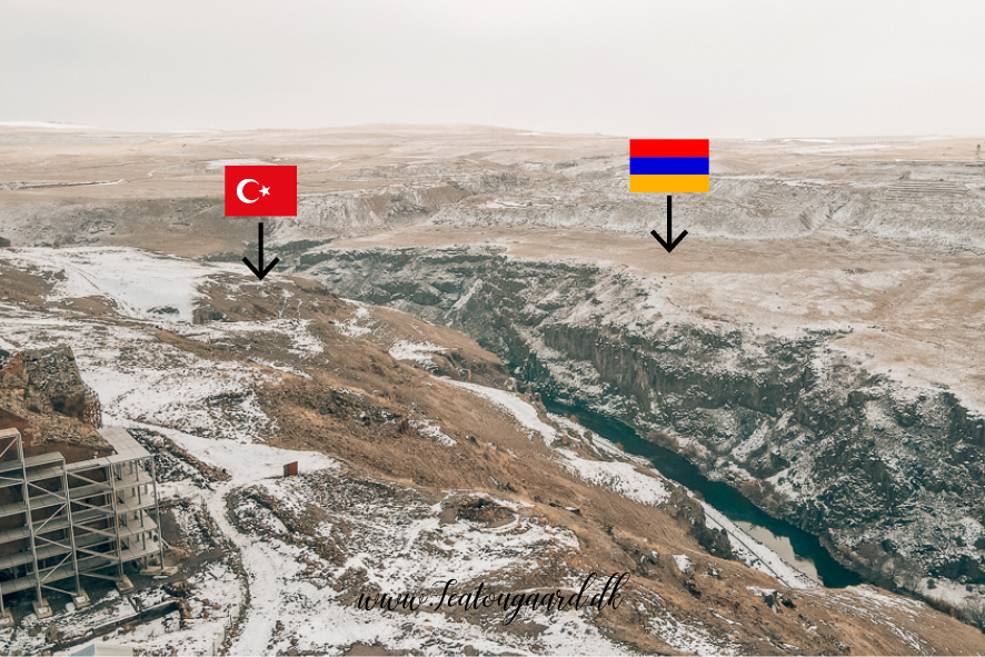 Tyrkiet armenien, grænsen mellem tyrkiet og armenien, Ani ghost town, den forladte by Ani, Ani i Kars