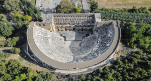 Aspendos teater, oplevelser i manavgat, oplevelser i Side, seværdigheder i Side, Seværdigheder i Manavgat, teater i Tyrkiet, tyrkisk teater, romerske teatere,