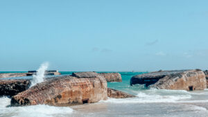 Vigsø batteri, bunkers i havet, Vigsø bunkers, bunkers i danmark, Olsen banden 3, Olsen Banden i Jylland, oplevelser i Nordvestjylland, Oplevelser i Hanstholm, Seværdigheder i Hanstholm, Seværdigheder i Nordvestjylland, seværdigheder i Vestjylland, Seværdigheder i Nordjylland, Oplevelser i Danmark, Oplevelser i Jylland, sjove bunkers i Danmark