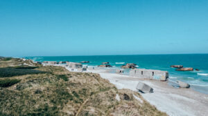 Vigsø batteri, bunkers i havet, Vigsø bunkers, bunkers i danmark, Olsen banden 3, Olsen Banden i Jylland, oplevelser i Nordvestjylland, Oplevelser i Hanstholm, Seværdigheder i Hanstholm, Seværdigheder i Nordvestjylland, seværdigheder i Vestjylland, Seværdigheder i Nordjylland, Oplevelser i Danmark, Oplevelser i Jylland, sjove bunkers i Danmark