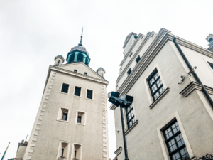 De Pommerske fyrsters slot, De Pommerske fyrsters slot tårnet, stettin seværdigheder, oplevelser i Stettin, Stettin polen, byer i Polen, ferierbyer i Polen