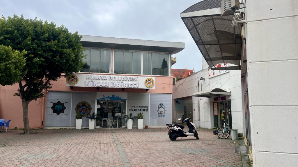 nikah kontoret, dokumenter før bryllup, sådan bliver du gift i Tyrkiet, Gift i Alanya