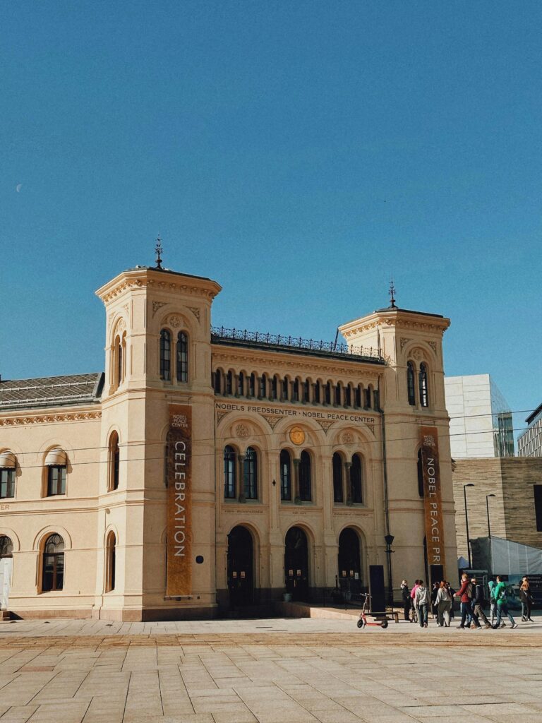 nobel peace center, seværdigheder i Oslo, sjove fakta om oslo, lokation for nobels fredspris, lokation for nobel peace prize,