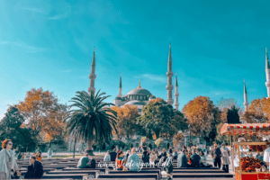 Den blå moske, sultan ahmet moske, Istanbul moskeer, historiske seværdigheder i Istanbul, seværdigheder i Istanbul, gratis seværdigheder i Istanbul, oplevelser i Istanbul, 6 minaret moske, guide til den blå moske