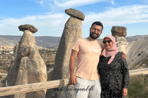 Tyrkisk svigermor, tyrkisk gift, Cappadocia, Kappadokien, rejs til Cappadocia fra Alanya, kør selv til Kappadokien, ferie med svigermor, Dansker i Tyrkiet, Cappadocia guide,