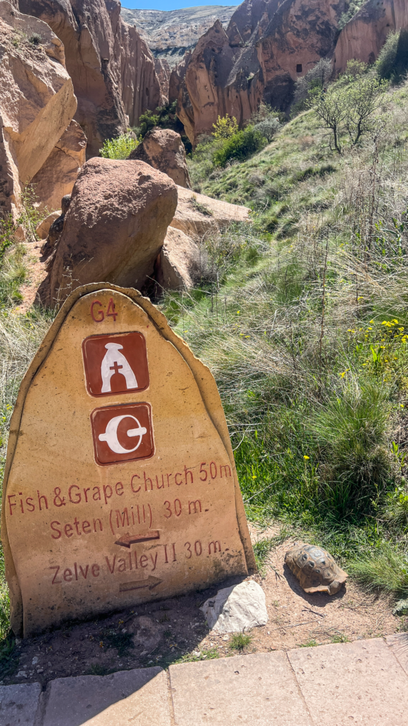 Zelve Open Air Museum i Kappadokien, historisk huleby i vulkansk klippelandskab, seværdigheder i Cappadocia, oplevelser i det centrale Tyrkiet, gamle boliger og kirker hugget i sten, forladt klippeby med autentisk atmosfære, kulturarv og byzantinsk historie, fe-skorstene og huleformationer, kristen og muslimsk sameksistens, naturoplevelser og arkæologi, must-see i Kappadokien, stemningsfuldt frilandsmuseum, historisk liv i klippehuler, skjulte dale og grotter i Anatolien.
