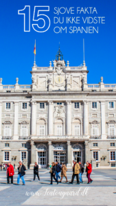 Palacio Real de Madrid, det kongelige palads i Madrid, Spaniens største kongepalads, historisk residens for den spanske kongefamilie, imponerende barokarkitektur i Madrid, seværdighed i Madrid, oplevelser i spansk kongehistorie, must-see i Madrid, paladsets historie og pomp i Spaniens hovedstad, oplevelser i Madrid, Sjove fakta om Spanien, overraskende ting om Spanien, sjove og anderledes oplevelser i spansk kultur, fakta du ikke vidste om Spanien