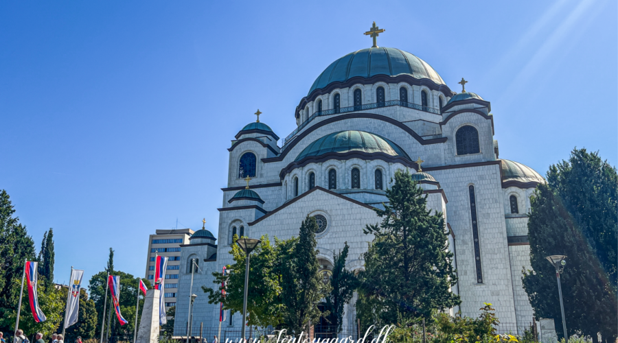 Saint Sava kirken, Saint Sava church, Domkirken i Beograd, byer i Serbien, seværdigheder i Serbien, Flodkrydstogt, Donau flodkrydstogt, flodkrydstogt på Donau floden, Guidet tur i Beograd, seværdigheder i Beograd, danske rejser til Beograd,