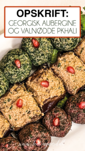 Georgisk pkhali, traditionelle georgiske forretter, spinat pkhali, rødbede pkhali, aubergine pkhali, valnøddebaserede retter fra Georgien, veganske specialiteter fra det georgiske køkken, farverige småretter med hvidløg og krydderier, klassiske forretter i en georgisk supra, sund og smagfuld georgisk mad, populære retter i Georgien, oplev det autentiske georgiske køkken med pkhali.