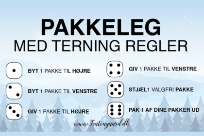 Alternativ pakkeleg, kreativ pakkeleg, sjove varianter af pakkeleg, pakkeleg med grillhandsker, skør pakkeleg med forhindringer, utraditionel juleleg, gaver med humor, anderledes pakkeleg til julefesten, pakkeleg med benspænd, juleleg med udfordringer, pakkeleg hvor alle griner, idéer til pakkeleg med regler for terningslag, julepakker med twist, festlig pakkeleg for voksne og børn, sjove julelege, pakkeleg med overraskelser, legende gaver til jul, gaver der skal pakkes op med grillhandsker, sjov juletradition, Pakkeleg til jul, julepakkeleg, sjove pakkelegsgaver, idéer til pakkeleg, pakkeleg med børn og voksne, kreative gaver til pakkeleg, pakkeleg regler, gaveleg til juleaften, sjove lege med gaver, pakkeleg for hele familien, budgetvenlige pakkelegsgaver, klassisk pakkeleg med terning, juleleg med gaver, hyggelig juletradition, gaver til pakkeleg under 50 kr, inspiration til årets pakkeleg, julefest med pakkeleg, sjove og skøre gaver, gaver alle vil stjæle, pakkeleg som julehygge