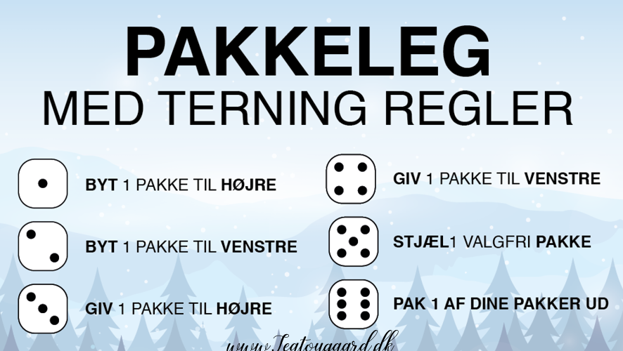 Alternativ pakkeleg, kreativ pakkeleg, sjove varianter af pakkeleg, pakkeleg med grillhandsker, skør pakkeleg med forhindringer, utraditionel juleleg, gaver med humor, anderledes pakkeleg til julefesten, pakkeleg med benspænd, juleleg med udfordringer, pakkeleg hvor alle griner, idéer til pakkeleg med regler for terningslag, julepakker med twist, festlig pakkeleg for voksne og børn, sjove julelege, pakkeleg med overraskelser, legende gaver til jul, gaver der skal pakkes op med grillhandsker, sjov juletradition, Pakkeleg til jul, julepakkeleg, sjove pakkelegsgaver, idéer til pakkeleg, pakkeleg med børn og voksne, kreative gaver til pakkeleg, pakkeleg regler, gaveleg til juleaften, sjove lege med gaver, pakkeleg for hele familien, budgetvenlige pakkelegsgaver, klassisk pakkeleg med terning, juleleg med gaver, hyggelig juletradition, gaver til pakkeleg under 50 kr, inspiration til årets pakkeleg, julefest med pakkeleg, sjove og skøre gaver, gaver alle vil stjæle, pakkeleg som julehygge